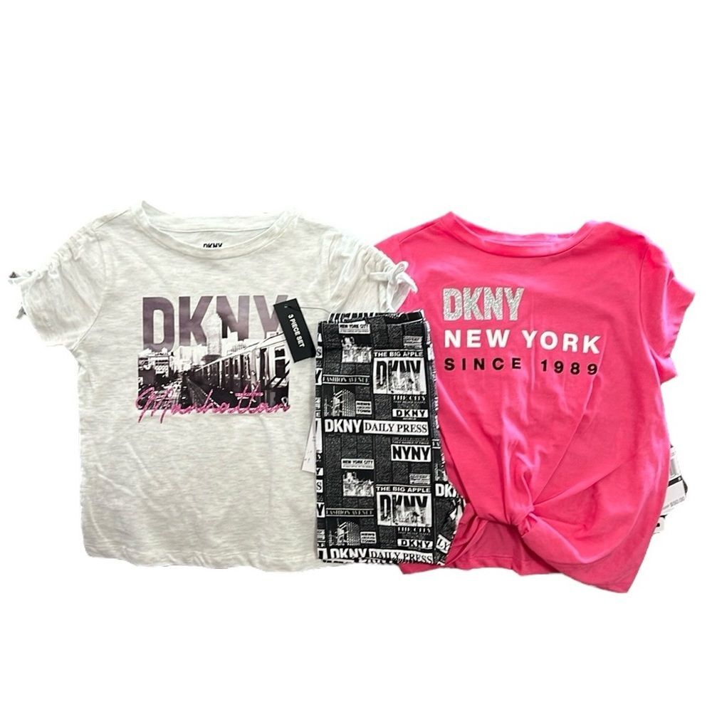 New DKNY New York Inspired 3Piece Set Girls Size 5